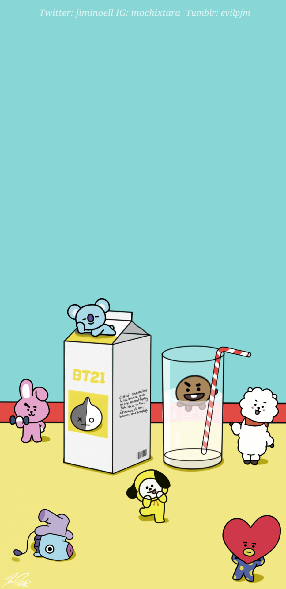 Detail Bt21 Wallpaper Hp Nomer 32