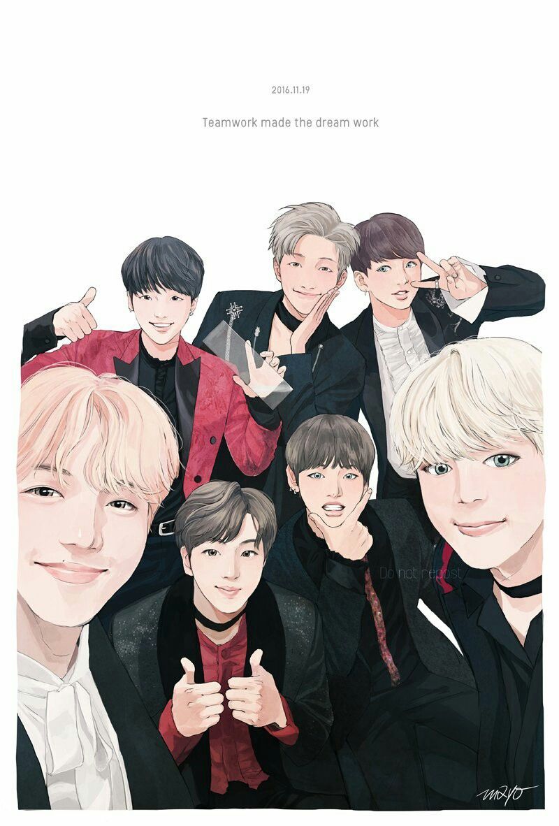 Detail Bts Anime Fanart Nomer 26