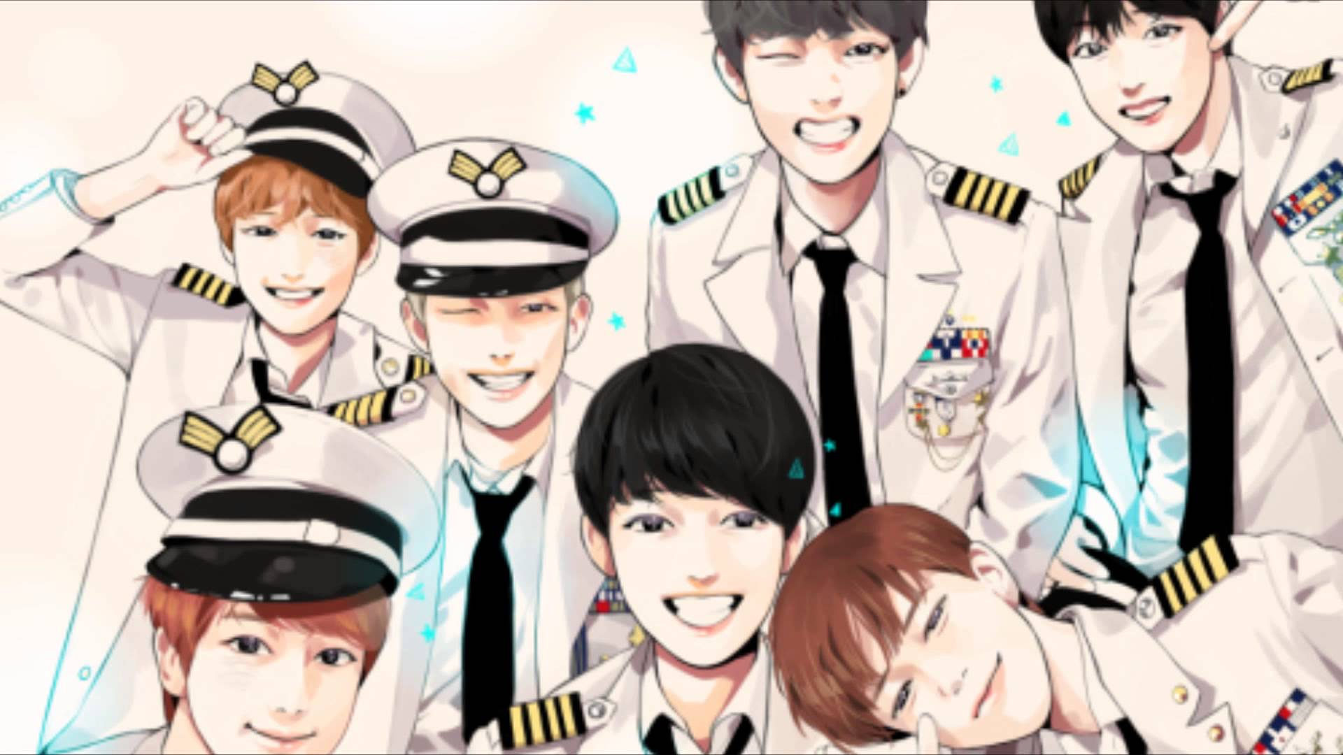 Detail Bts Cartoon Wallpaper Nomer 40