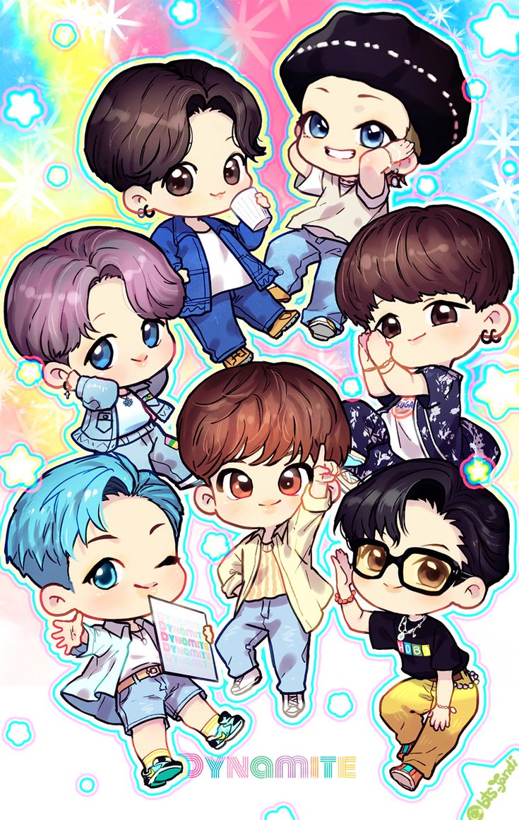 Detail Bts Chibi Wallpaper Nomer 17