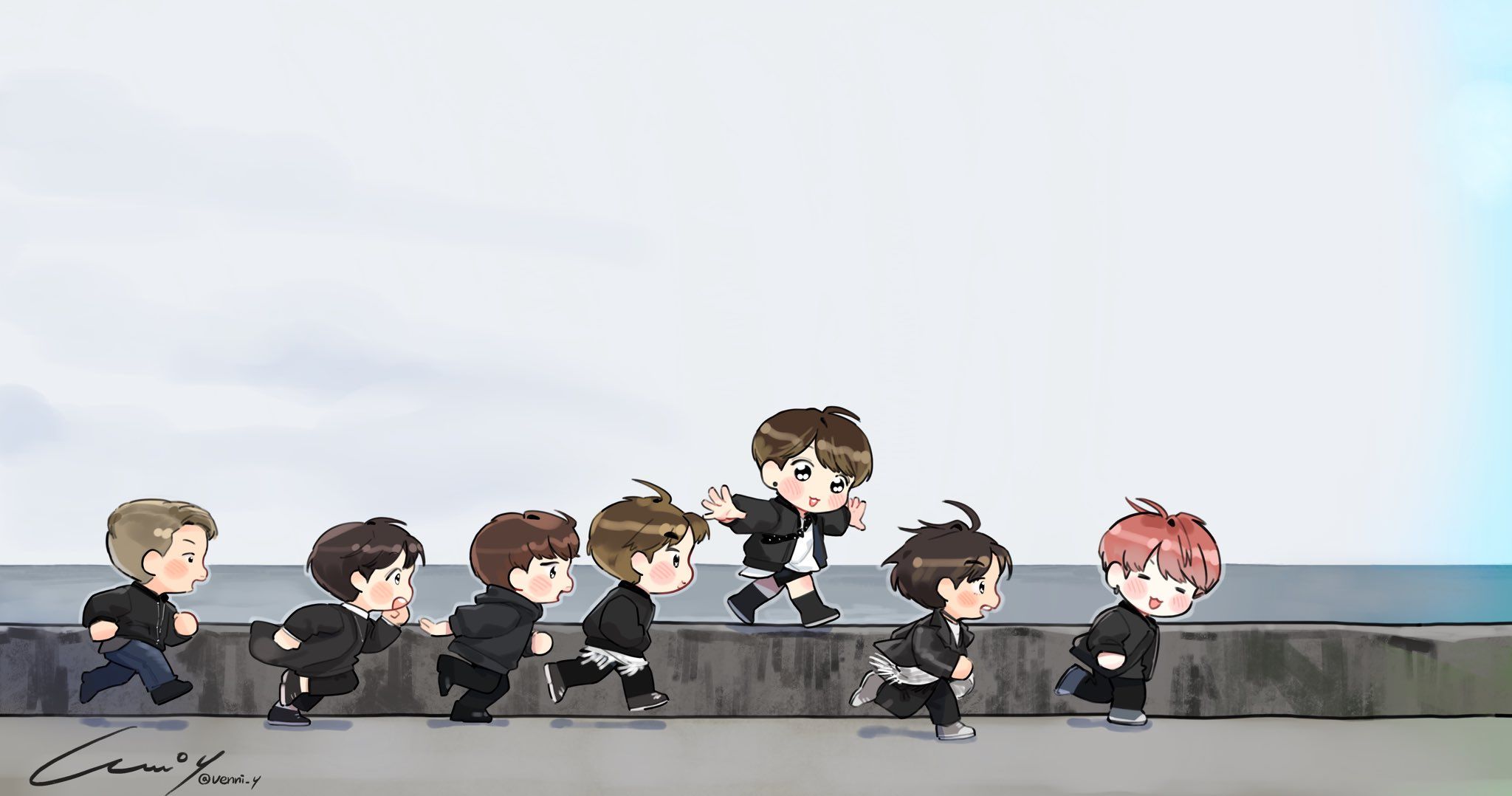 Detail Bts Chibi Wallpaper Nomer 30