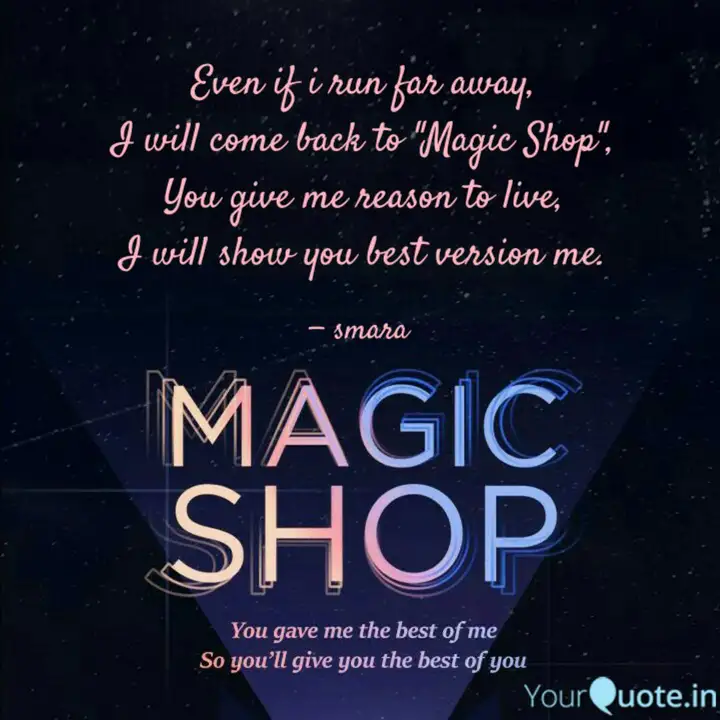 Detail Bts Magic Shop Quotes Nomer 18