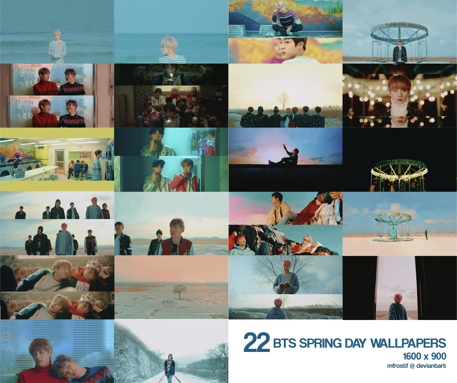 Detail Bts Spring Day Wallpaper Nomer 43