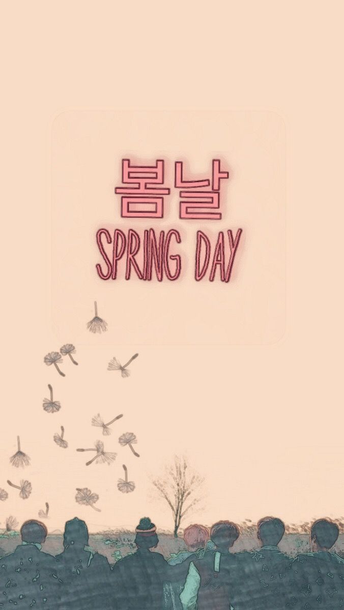 Detail Bts Spring Day Wallpaper Nomer 8