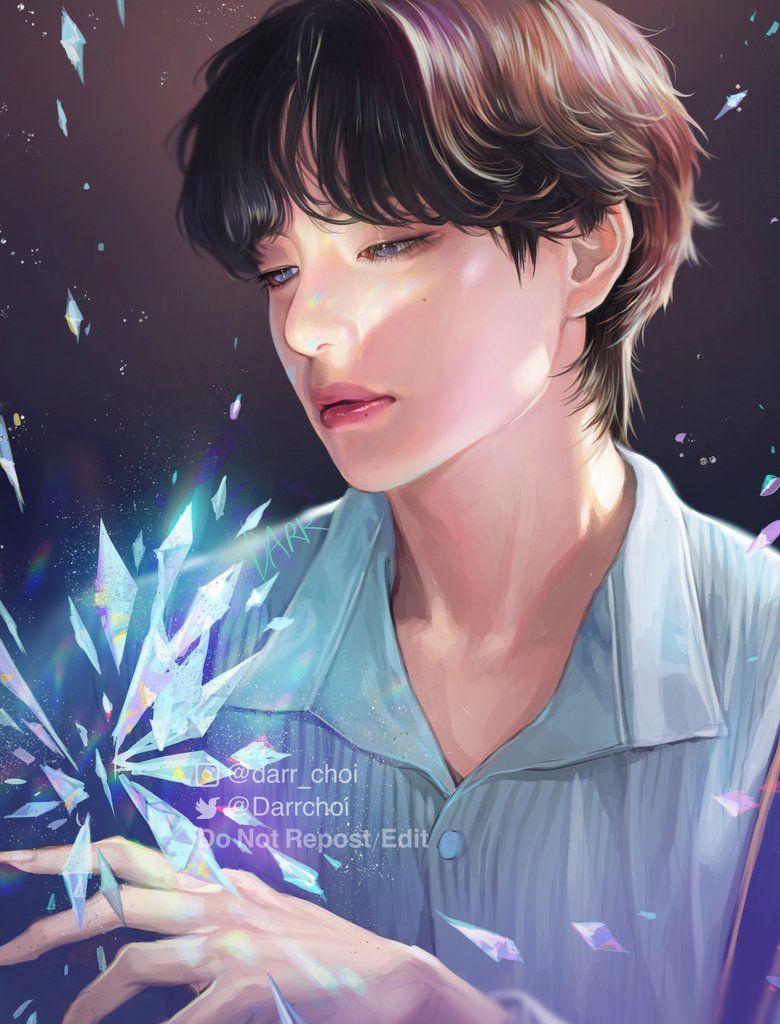 Detail Bts V Fanart Nomer 2