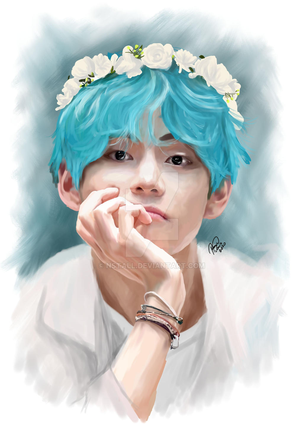 Detail Bts V Fanart Nomer 12
