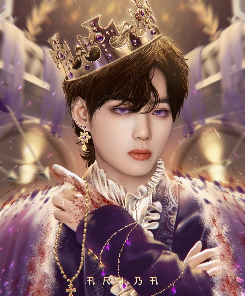 Detail Bts V Fanart Nomer 14
