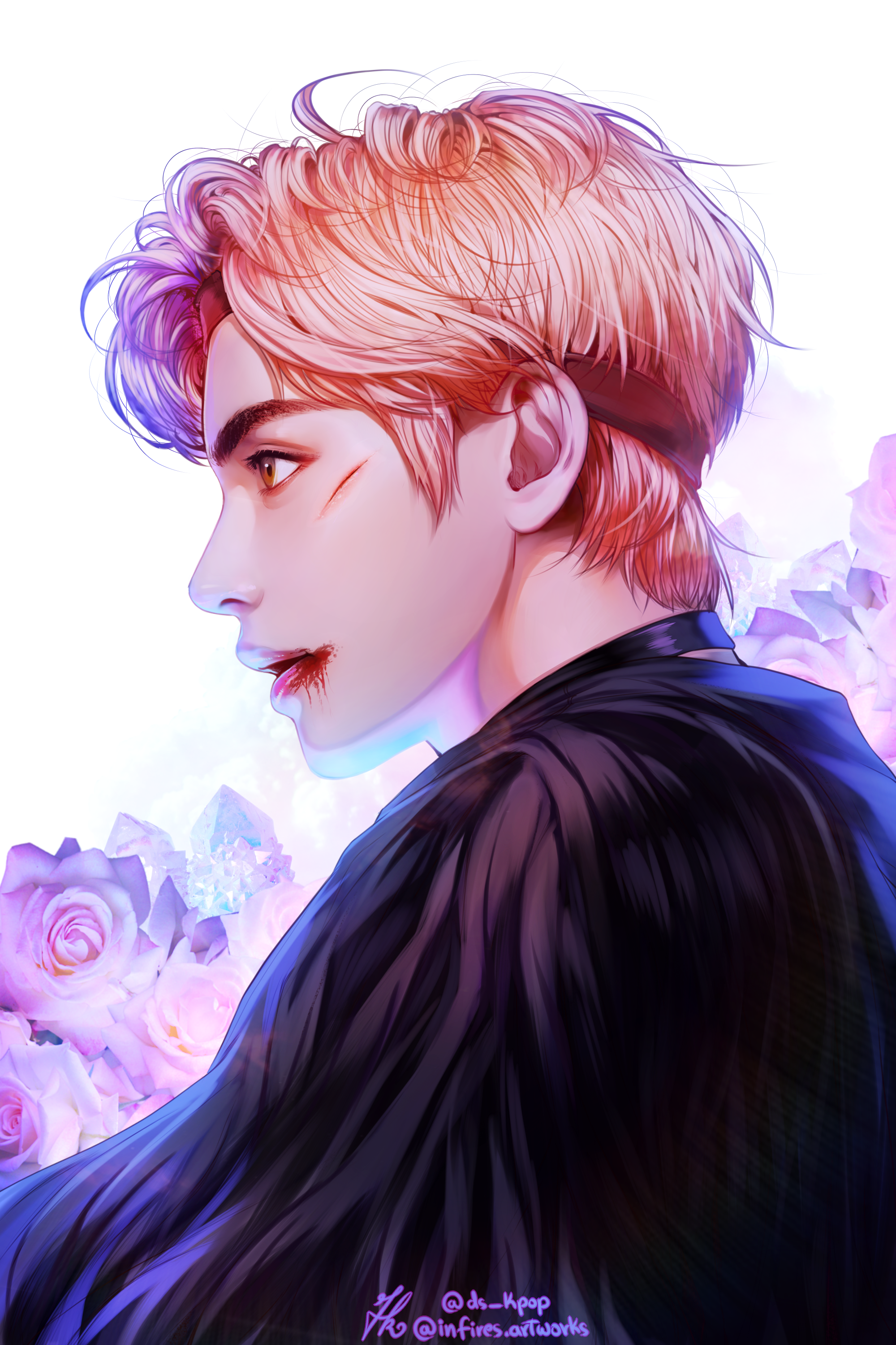 Detail Bts V Fanart Nomer 17