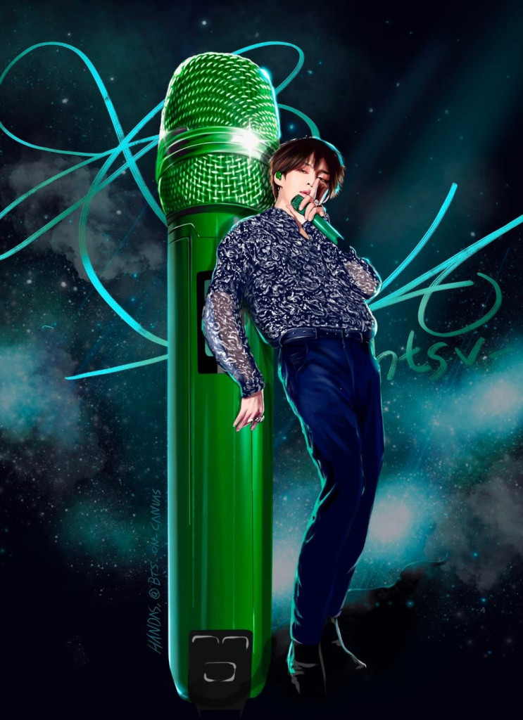 Detail Bts V Fanart Nomer 25