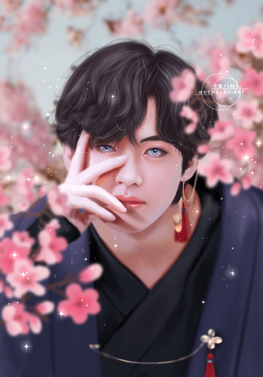 Detail Bts V Fanart Nomer 26