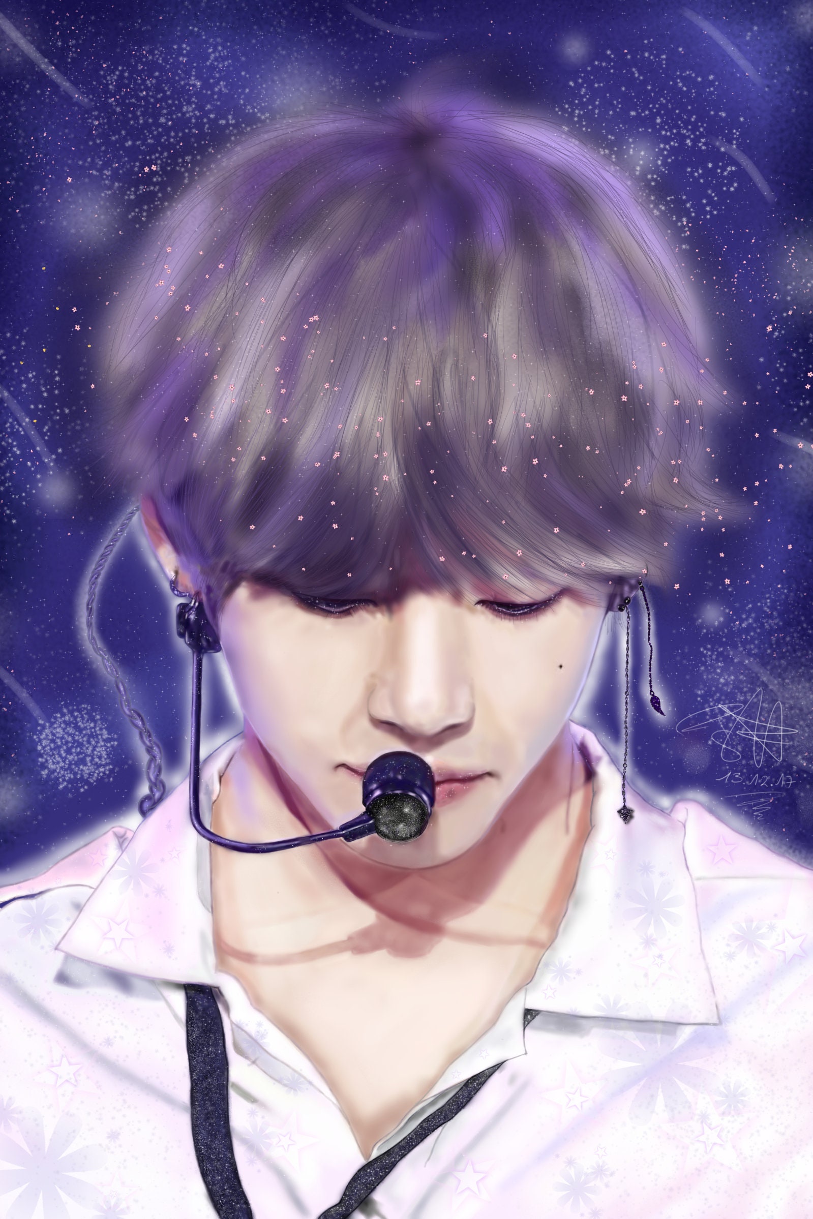Detail Bts V Fanart Nomer 27