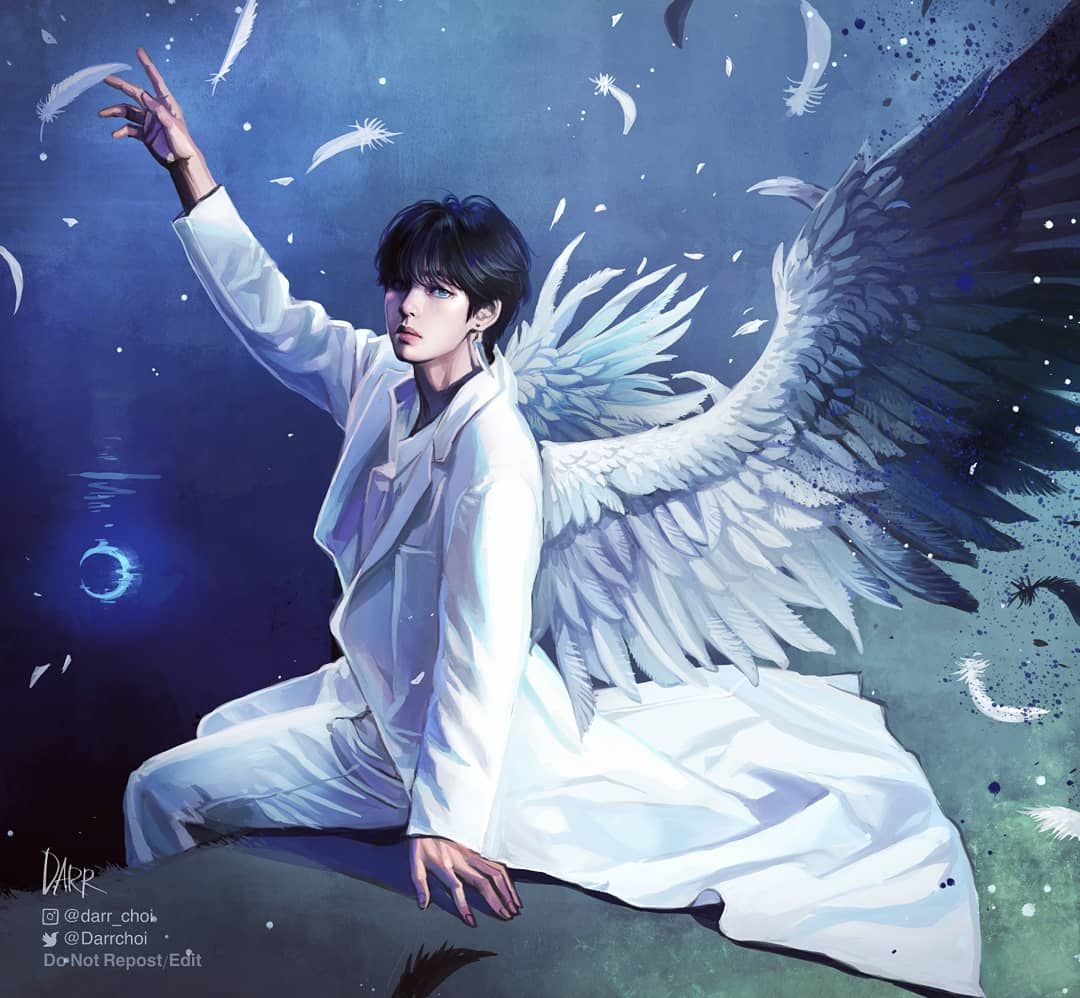 Detail Bts V Fanart Nomer 30