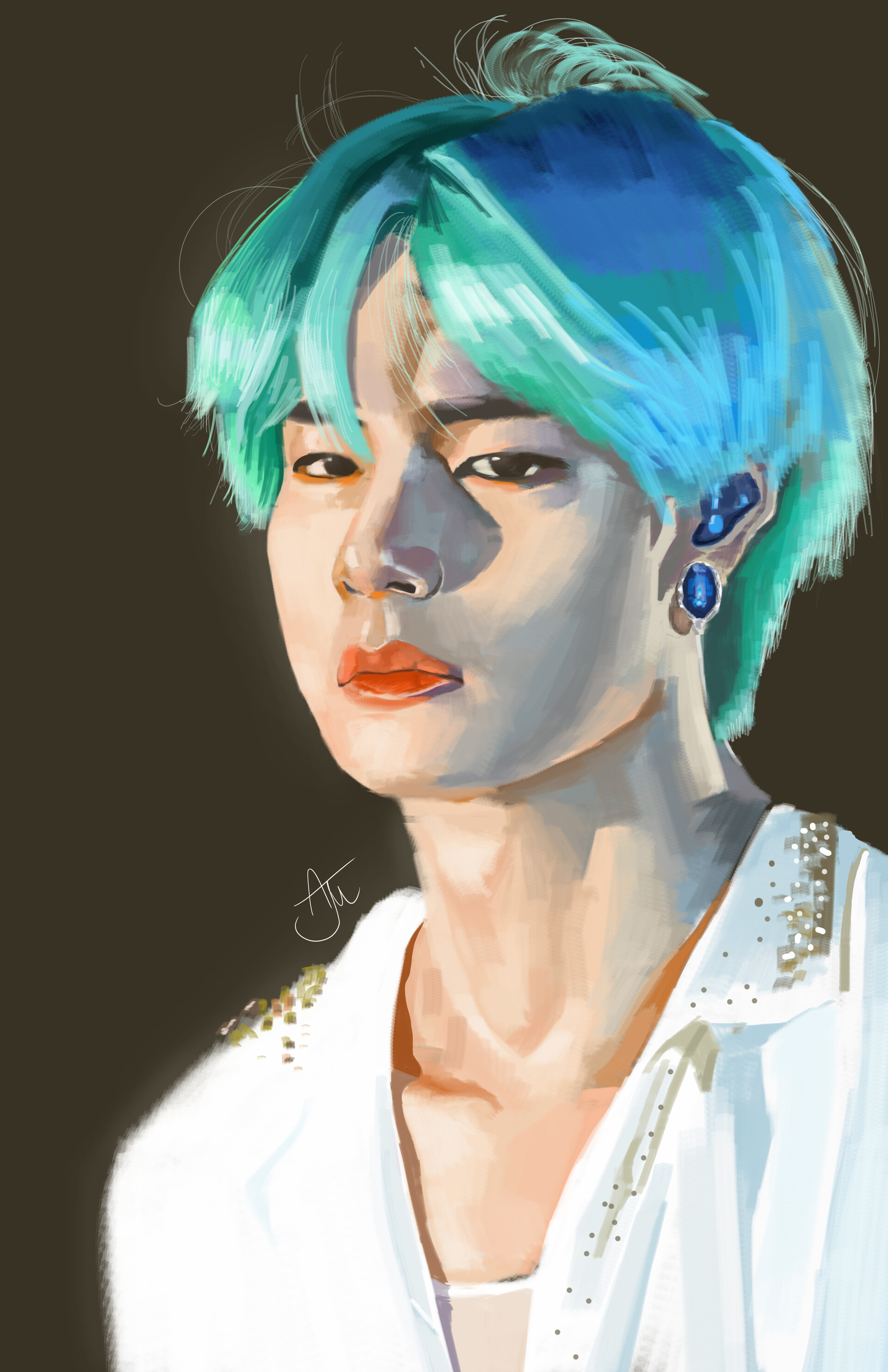 Detail Bts V Fanart Nomer 34
