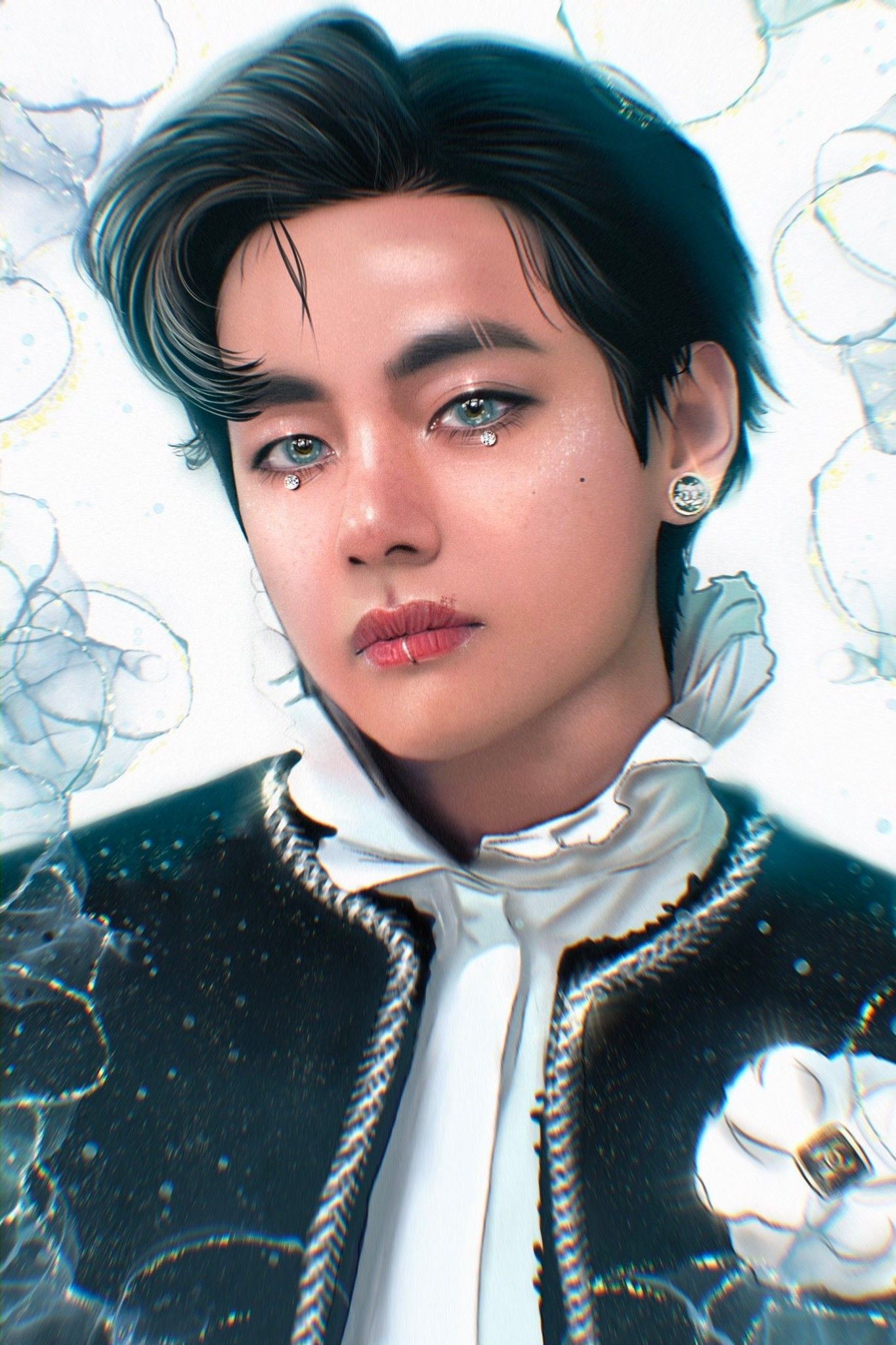 Detail Bts V Fanart Nomer 5