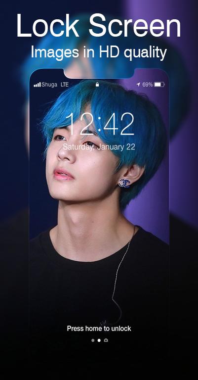 Detail Bts V Lockscreen Nomer 11
