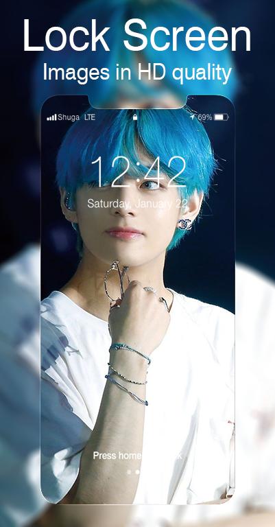 Detail Bts V Lockscreen Nomer 14