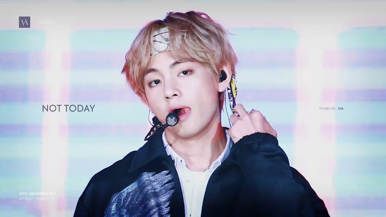 Detail Bts V Not Today Nomer 49