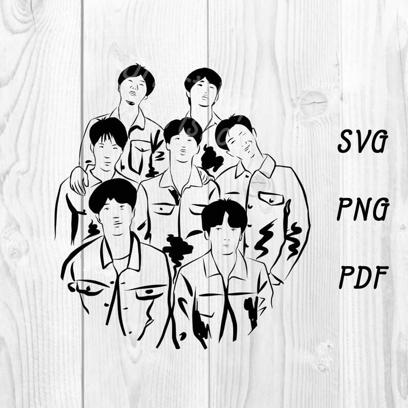 Detail Bts Vector Nomer 8