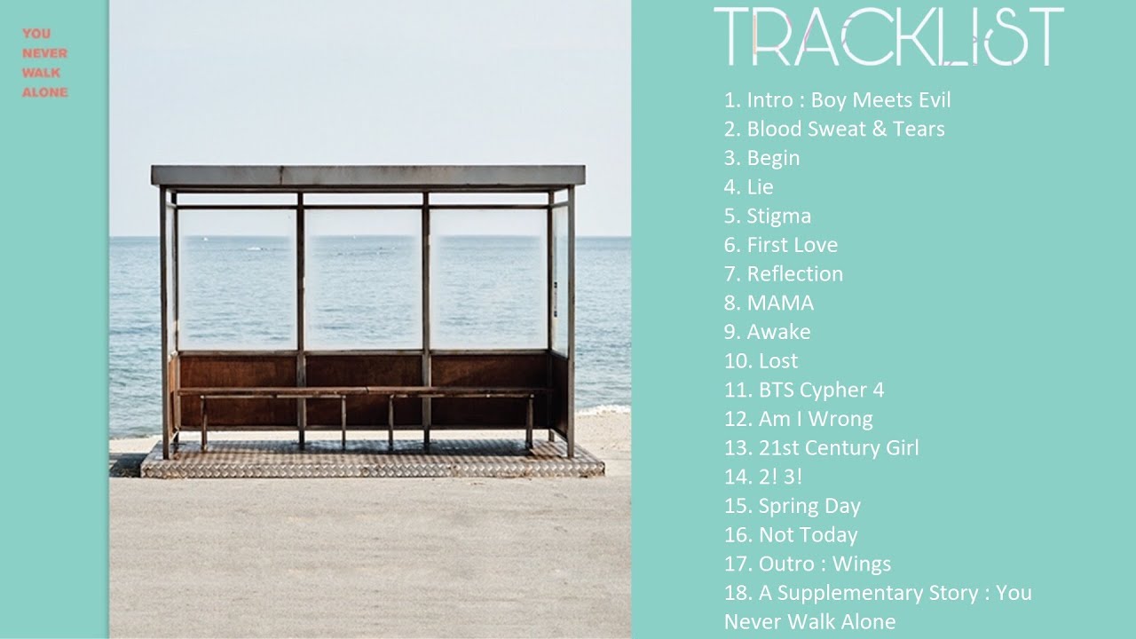 Detail Bts You Never Walk Alone Album Cover Nomer 2