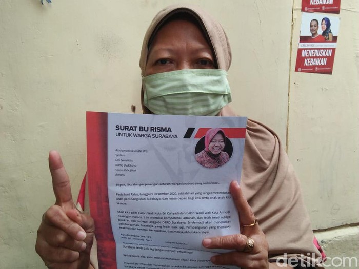 Bu Risma Surabaya Gambar Tangan - KibrisPDR