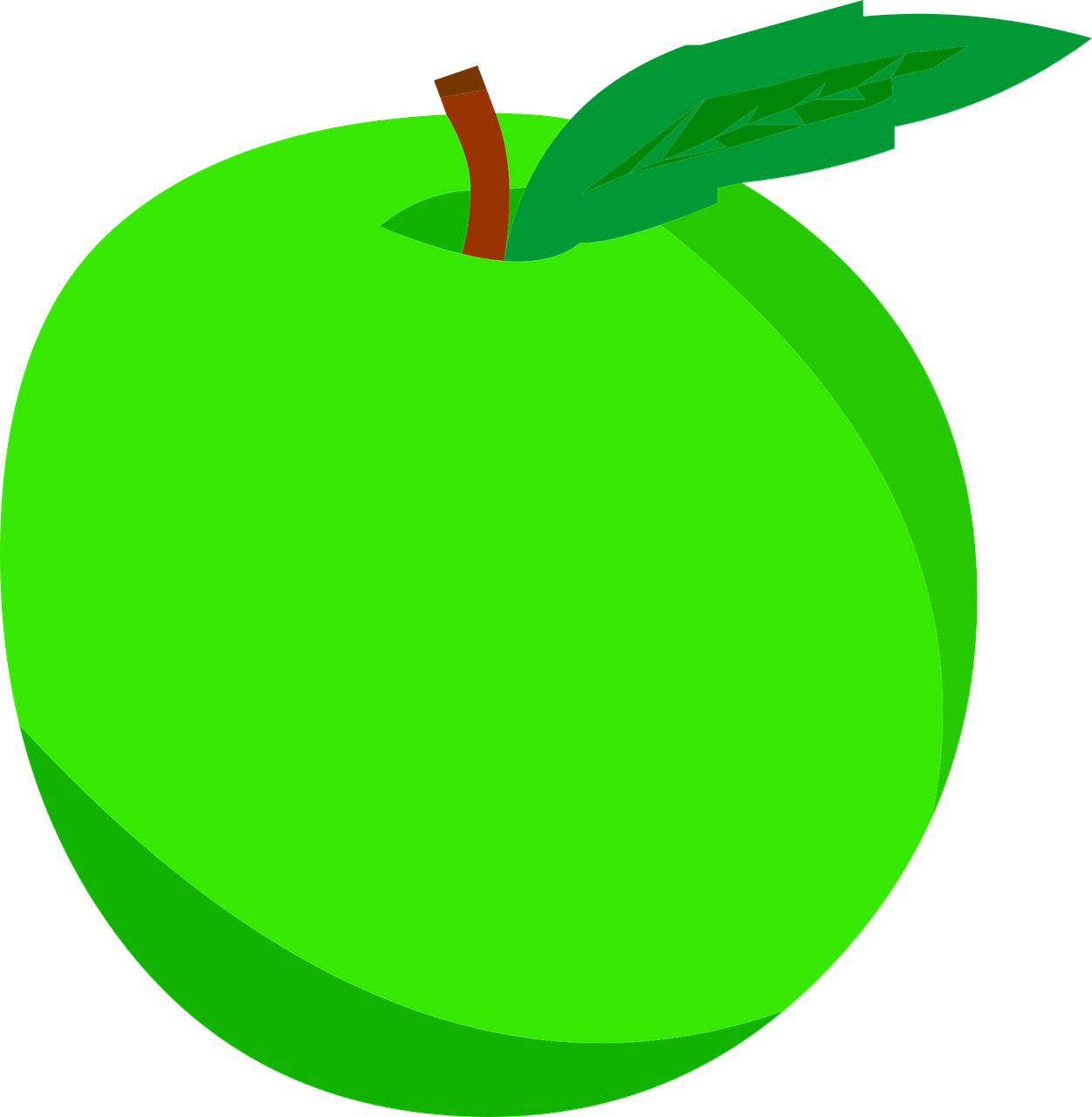 Detail Buah Apel Vector Nomer 18