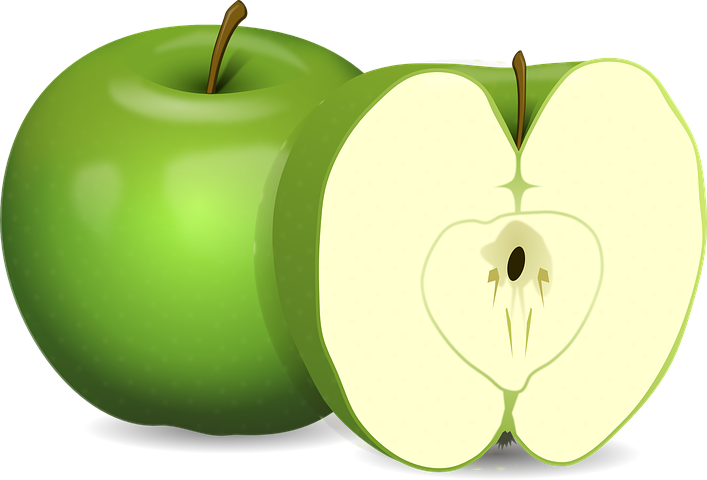 Detail Buah Apel Vector Nomer 20