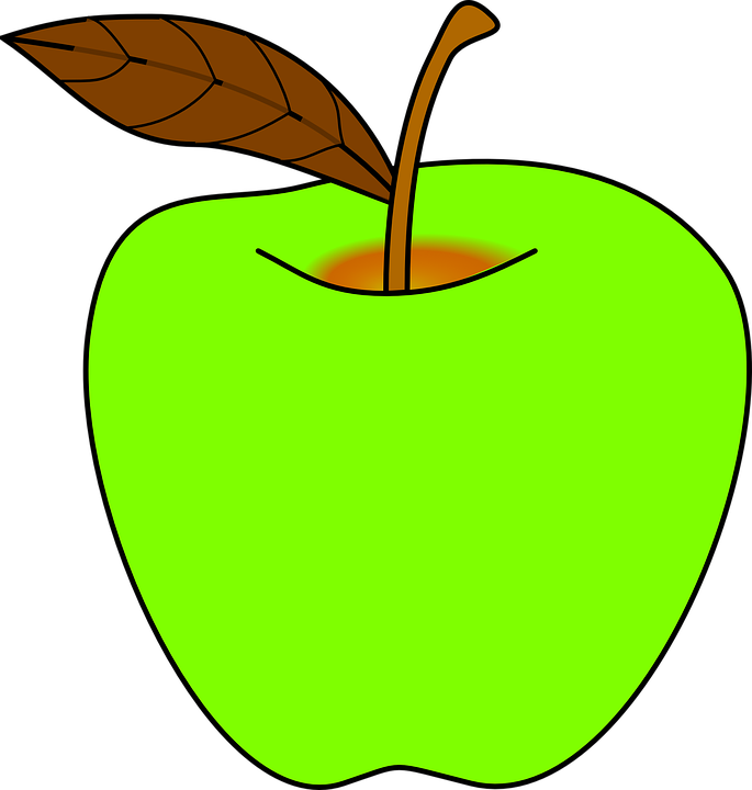 Detail Buah Apel Vector Nomer 25