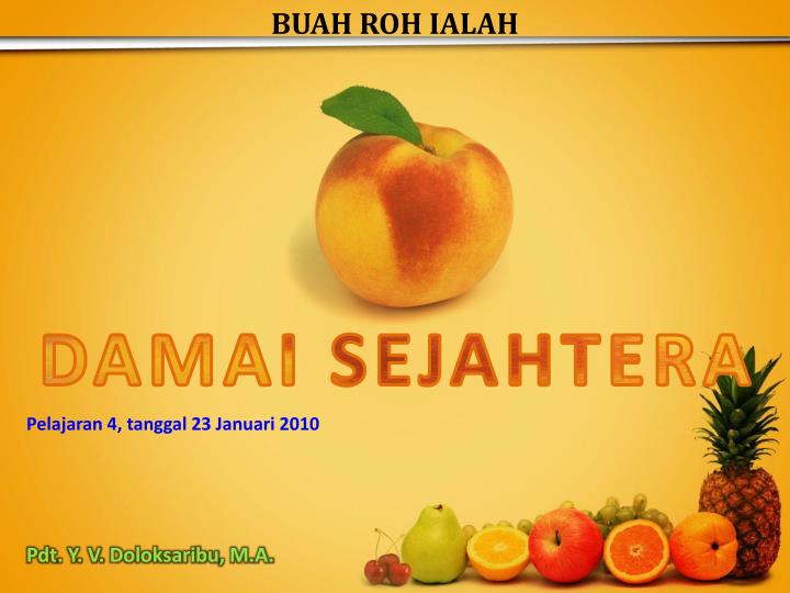 Detail Buah Buah Roh Dalam Bahasa Inggris Nomer 45