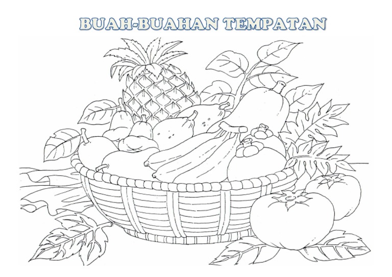 Detail Buah Buah Tempatan Gambar Satu Buah Nomer 19