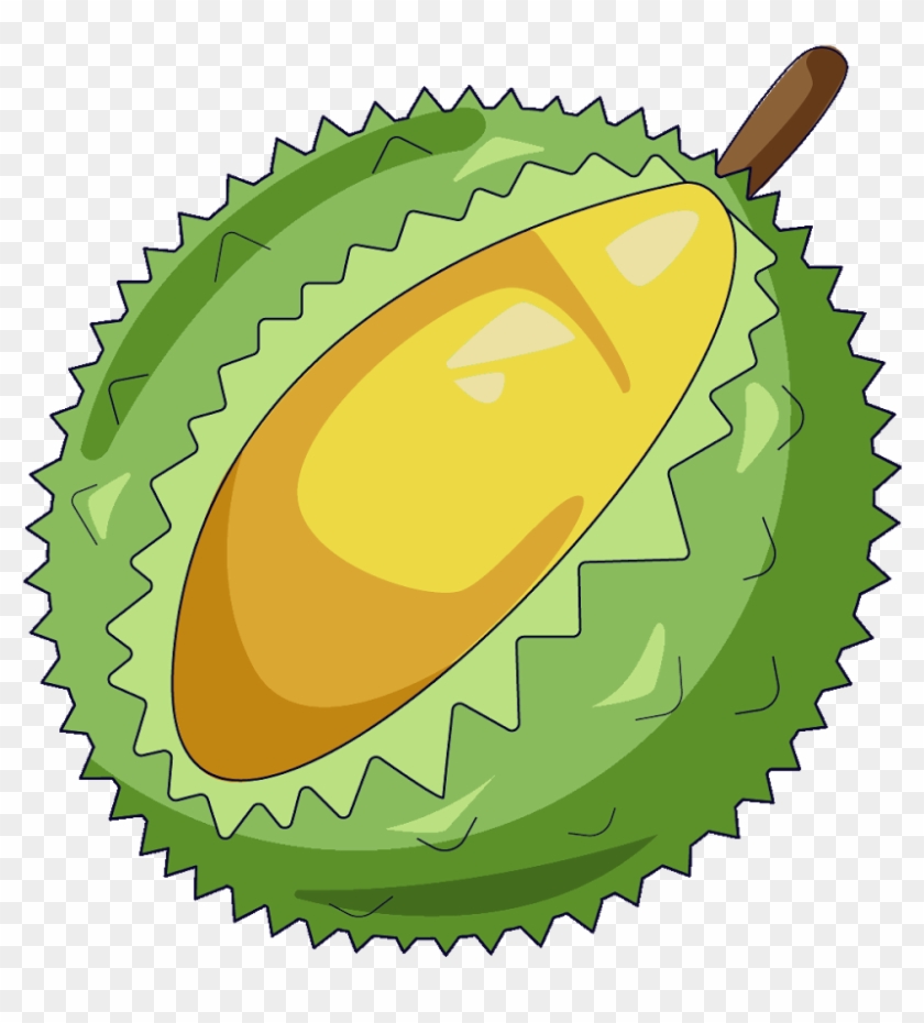 Detail Buah Durian Kartun Nomer 2