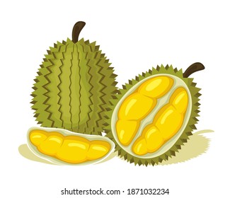 Detail Buah Durian Kartun Nomer 16