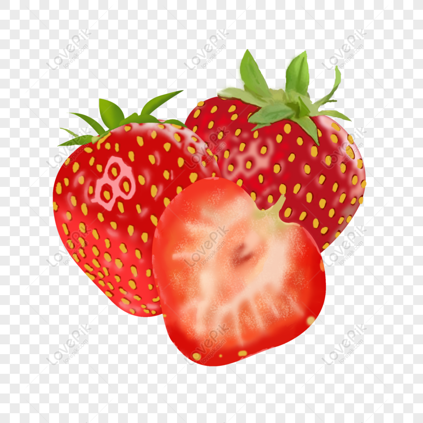 Detail Buah Strawberry Png Nomer 11