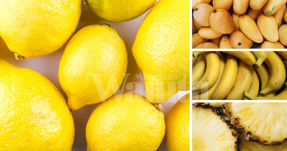 Detail Buah Yang Berwarna Kuning Nomer 39