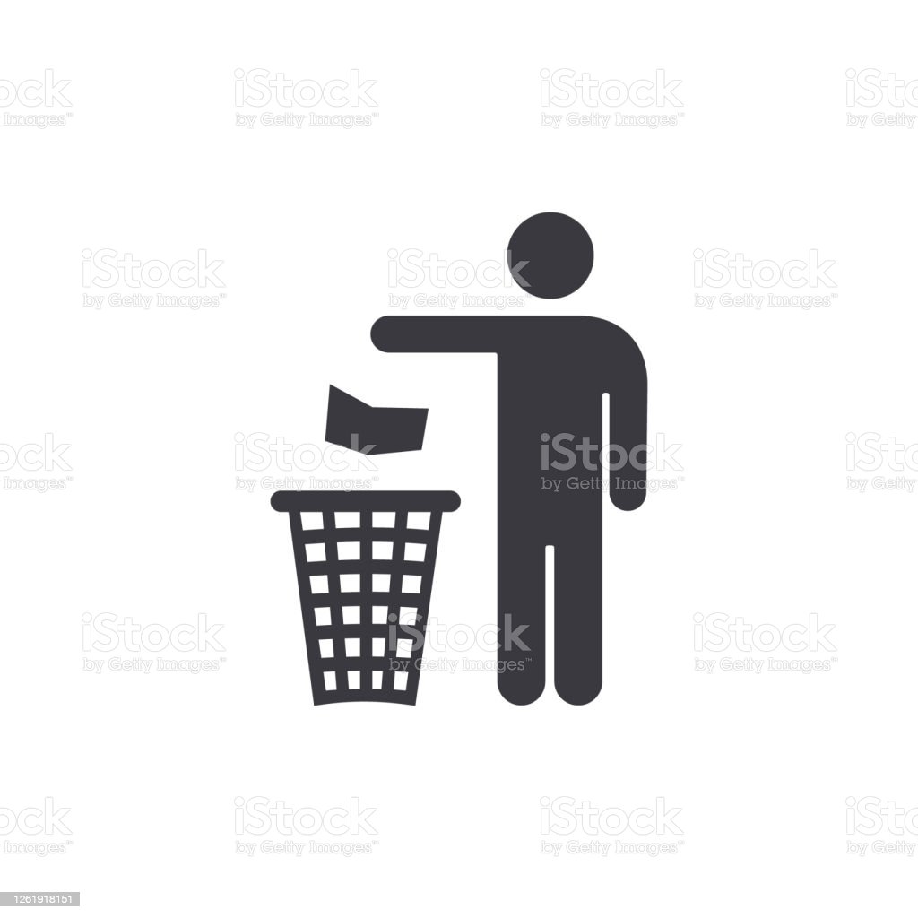 Detail Buang Sampah Vector Nomer 33