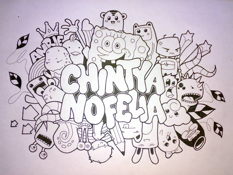 Detail Buat Doodle Nama Nomer 14