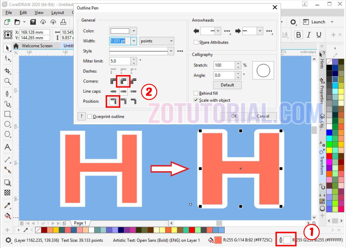 Detail Buat Gambar Kapsul Di Corel Nomer 6