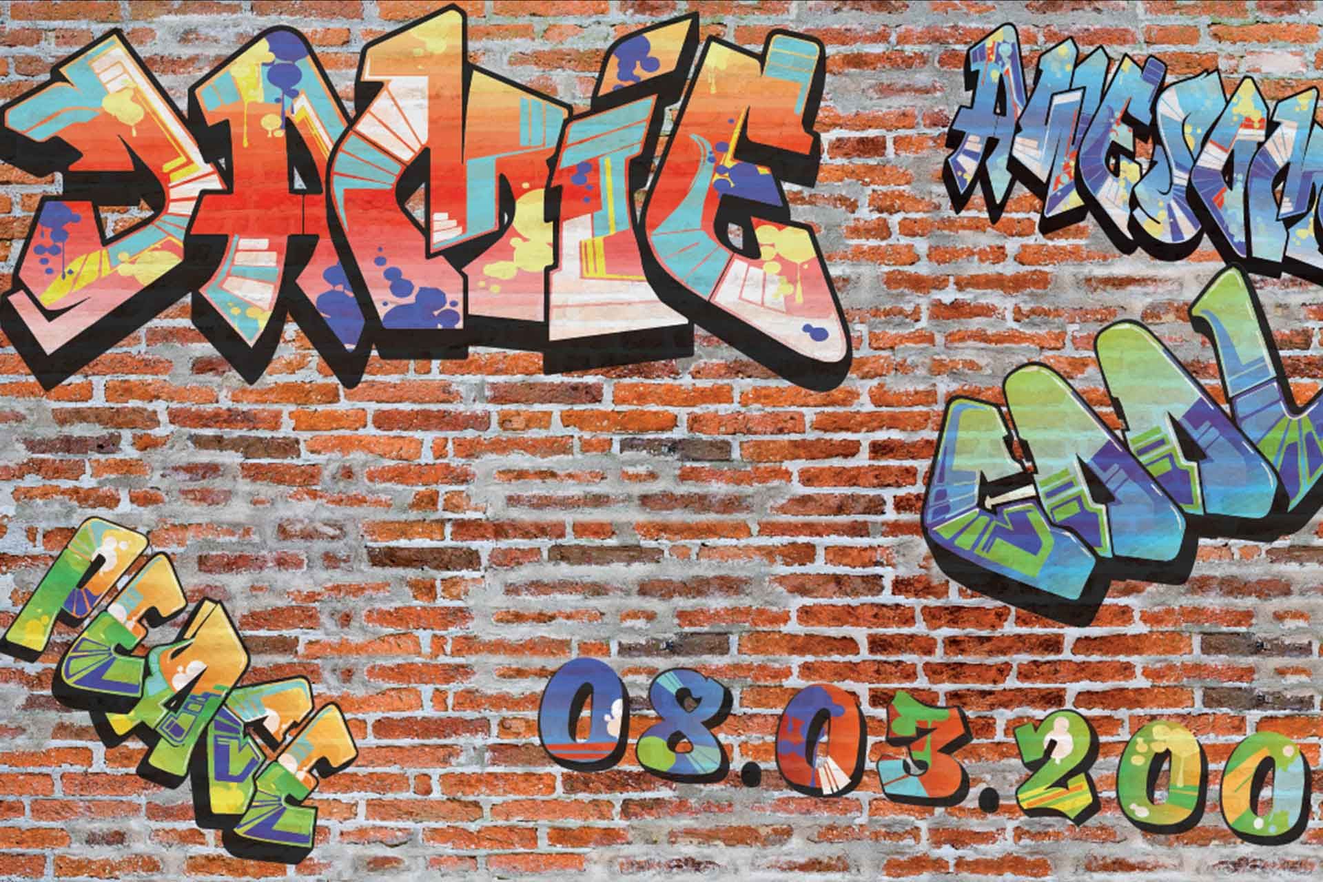 Detail Buat Grafiti Nama Nomer 50