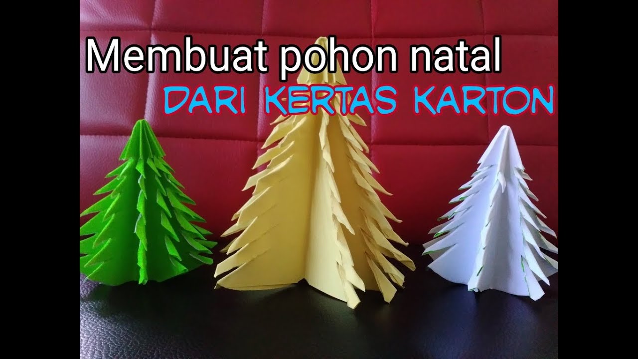 Detail Buat Pohon Natal Dari Kertas Nomer 15