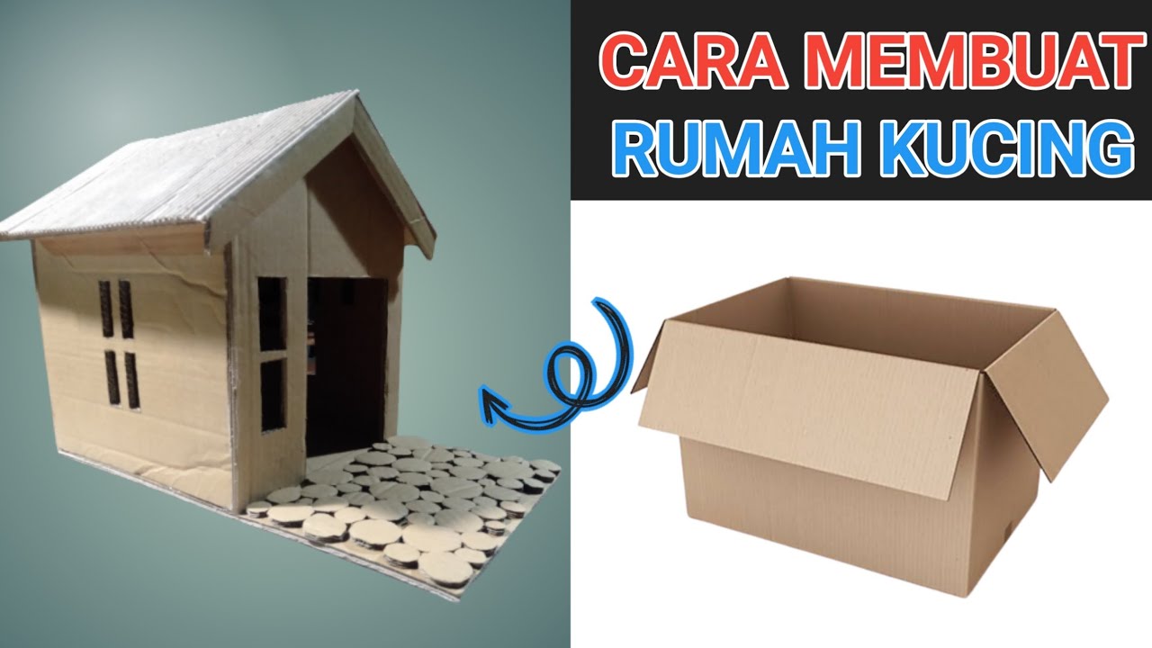 Detail Buat Rumah Kucing Dari Kardus Nomer 53