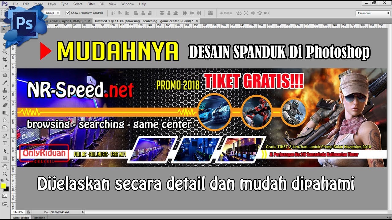 Detail Buat Spanduk Di Photoshop Nomer 7