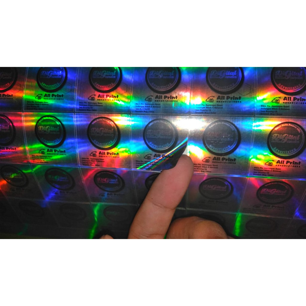 Buat Stiker Hologram - KibrisPDR