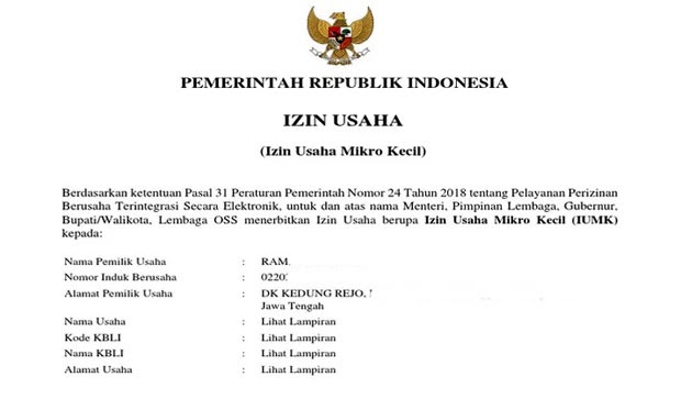 Detail Buat Surat Izin Usaha Nomer 21