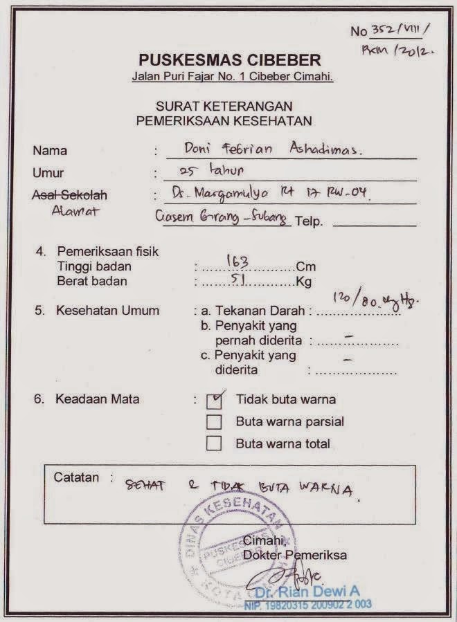 Detail Buat Surat Keterangan Sehat Nomer 27