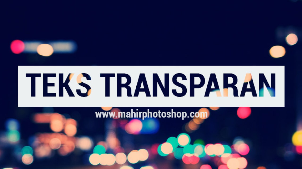 Detail Buat Transparan Gambar Di Photoshop Nomer 41