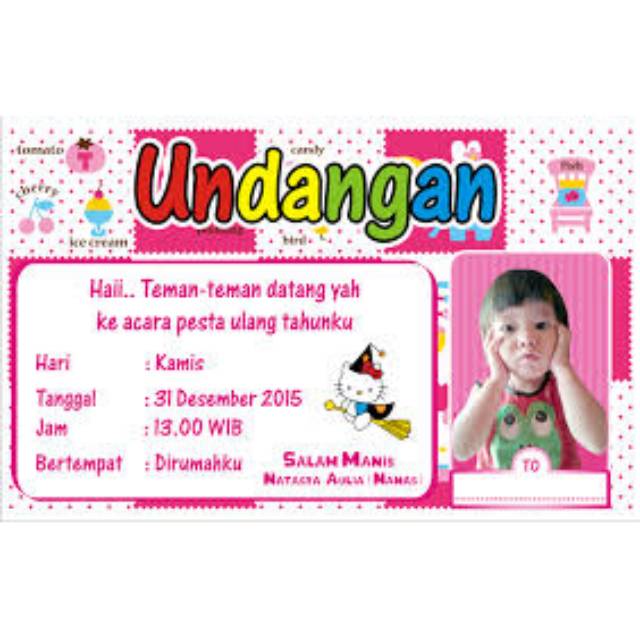 Detail Buat Undangan Ulang Tahun Nomer 15
