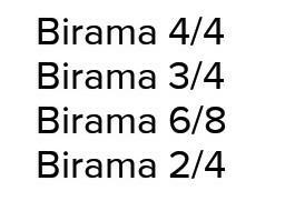 Detail Buatlah Contoh Pola Irama Sederhana Birama 3 Nomer 3