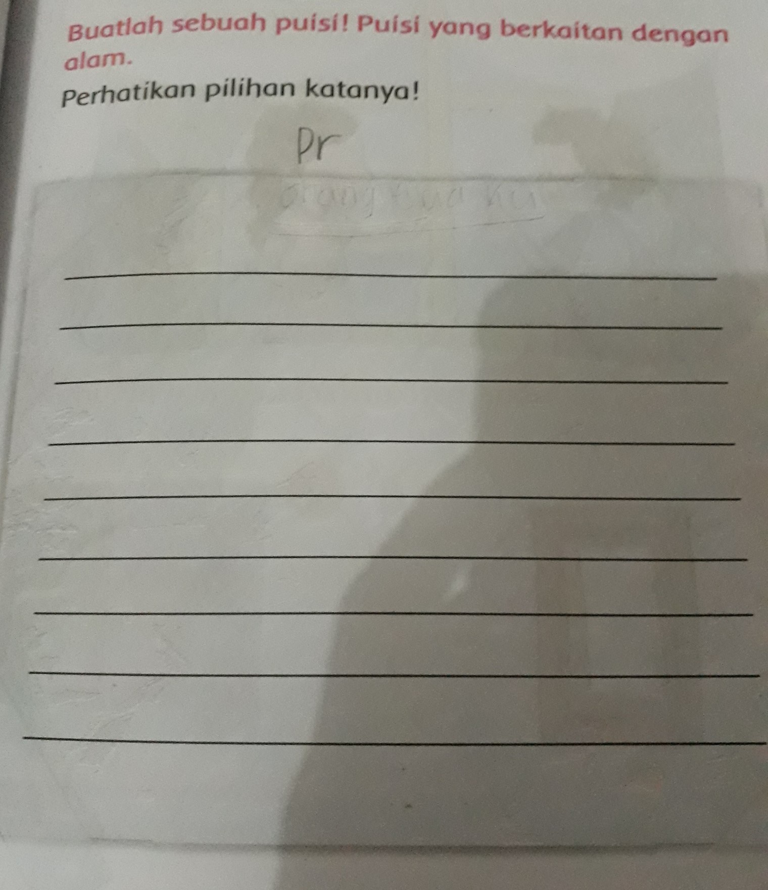 Detail Buatlah Sebuah Puisi Nomer 10