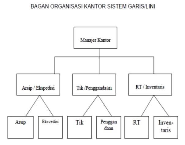 Detail Buatlah Struktur Organisasi Kantor Nomer 8