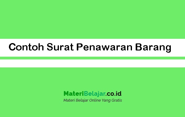 Detail Buatlah Surat Penawaran Barang Nomer 42