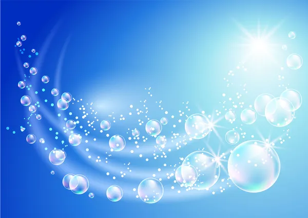 Detail Bubble Blue Background Nomer 28